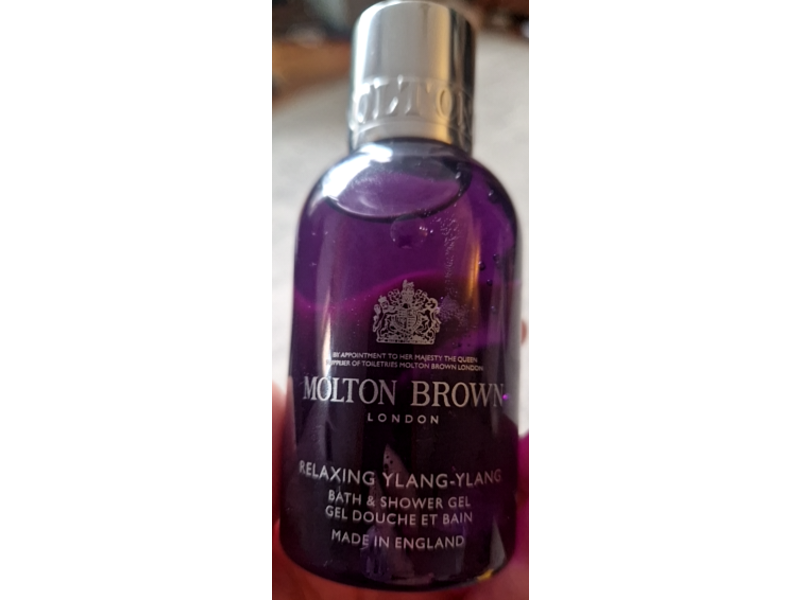 Molton Brown Relaxing Bath & Shower Gel, Ylang-Ylang, 3.3 fl oz/100 mL