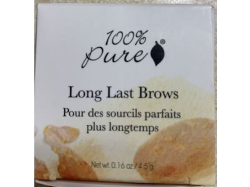 100% Pure Long Last Brows, 0.16 oz/4.5 g