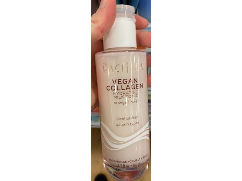 Pacifica Vegan Collagen Hydrating Milk Tonic, Orange Flower, 4.7 fl oz/140 mL