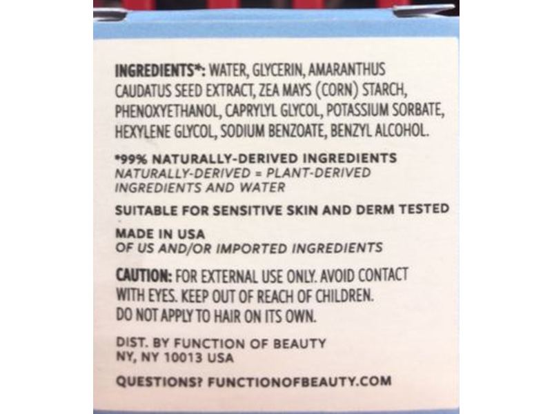 Function Of Beauty Volumize Hair Goal Booster Shots, Fragrance-Free, 0.2 fl oz