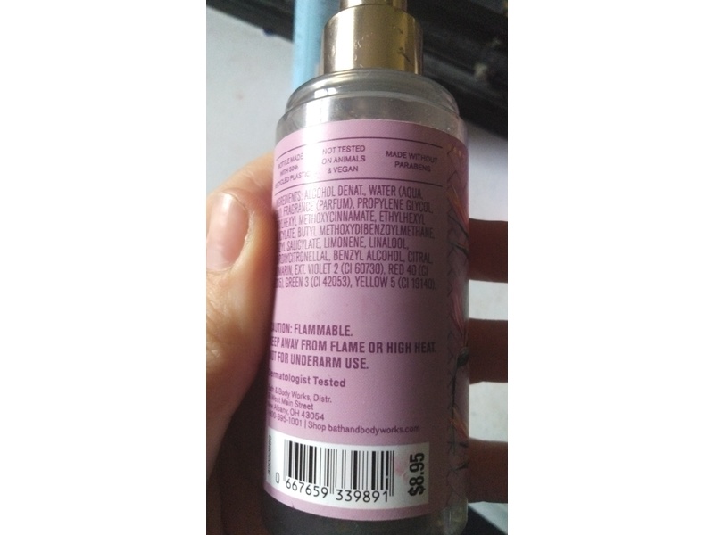 Bath & Body Works Fragrance Mist, Bahamas , 2.5 fl oz/75 mL