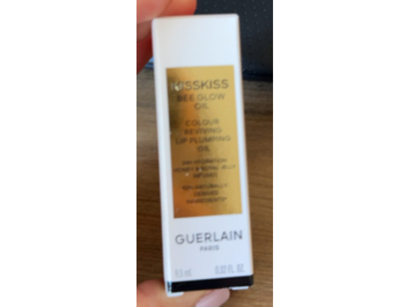 Guerlain Kiss Kiss Bee Glow Lip Plumping Oil, Poppy Glow, 0.32 fl oz/9.5 mL