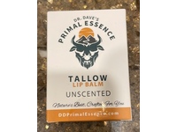 Dr. Dave's Primal Essence Tallow Lip Balm, Unscented, Pack Of 3 - Image 3