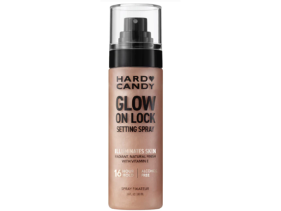 Hard Candy Glow On Lock Setting Spray, 3.4 fl oz/100 mL