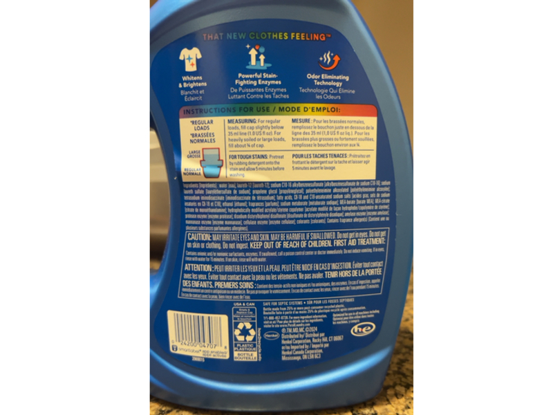 Persil Advanced Clean Liquid Laundry Detergent, Oxi+Odor Power, 82 Loads, 82.5 fl oz/2.43 L