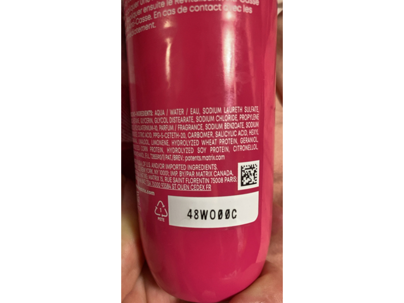 Matrix Total Results Insta Cure Anti-Breakage Shampoo, Liquid Proteins,10.1 fl oz/300 mL