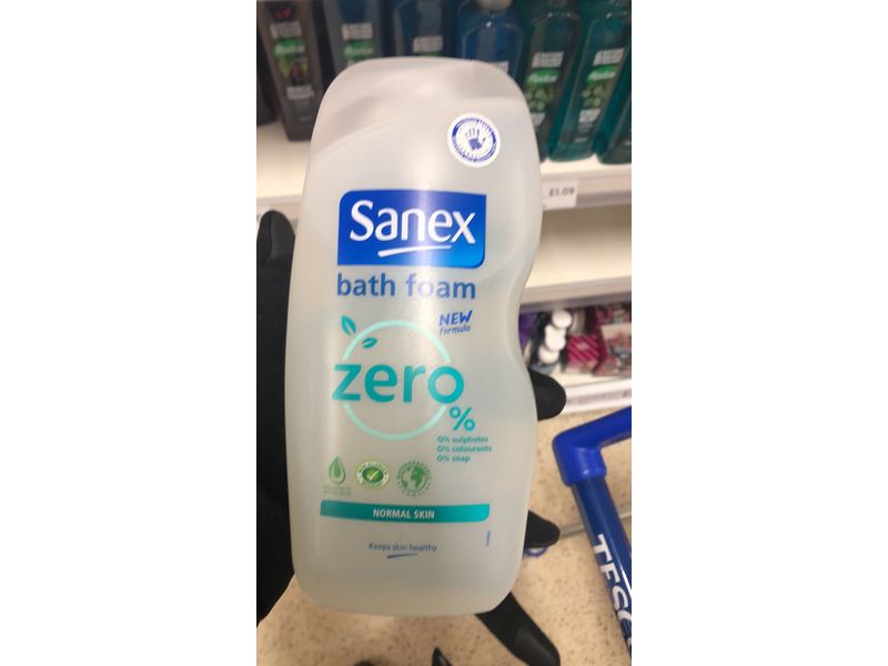 Sanex Bath Foam Zero % - Normal Skin