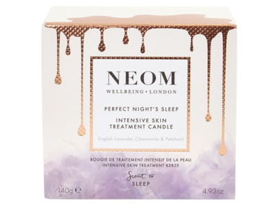 Neom Perfect Night's Sleep Intensive Skin Treatment Candle, Lavender, Chamomile & Patchouli, 4.93 oz/140 g