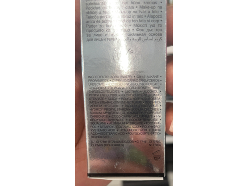 Dior Backstage Face & Body Foundation, 10 N, 1.7 fl oz/50 mL