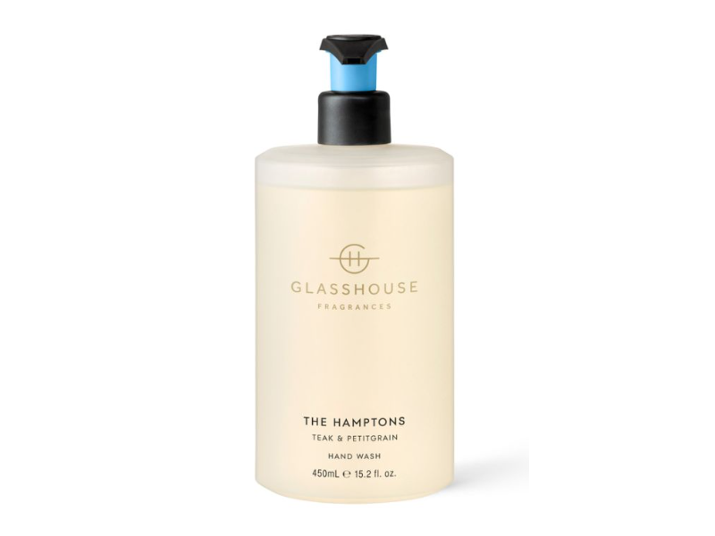 Glass House The Hamptons Hand Wash, Teak & Petitgrain, 15.2 fl oz/450 mL