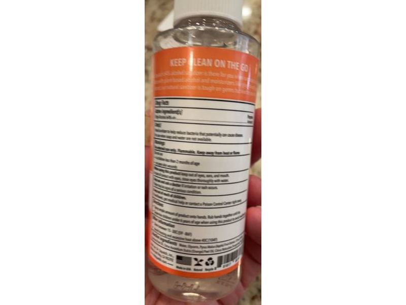 Dr.Squatch 64 Natural Hand Sanitizer, Crisp Citrus, 4 fl oz/118 mL