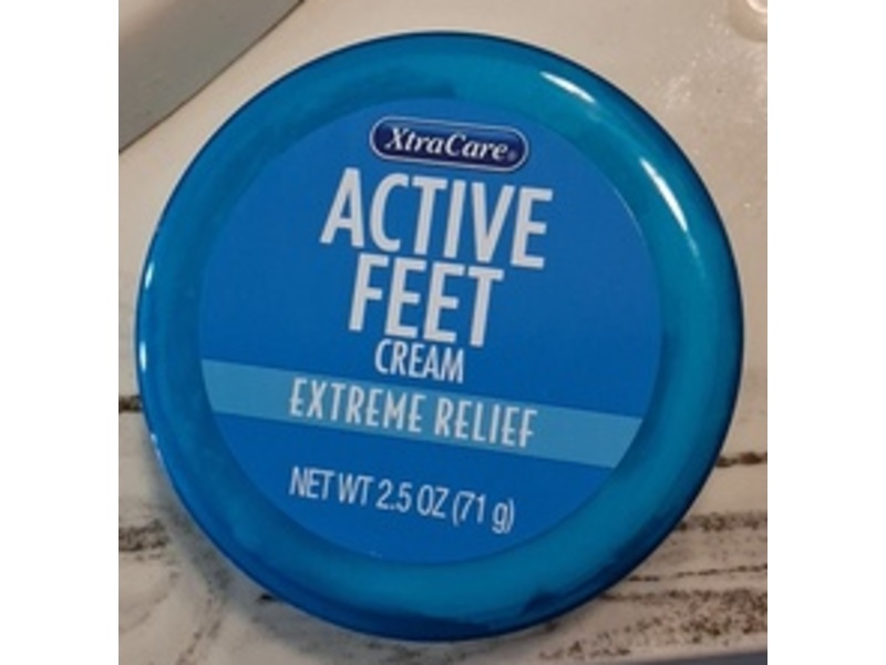 XtraCare Active Feet Cream, Extreme Relief, 2.5 oz/71 g