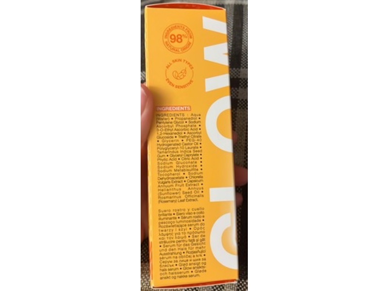 Sephora Collection Glow Super Brightening Serum, Vitamin C+Vitamin E, 1.69 fl oz/50 mL