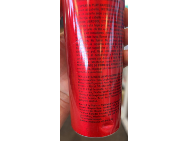 Sexy Hair Big Spray & Play Harder Firm Volumizing Hairspray, 10.0 oz/335 mL