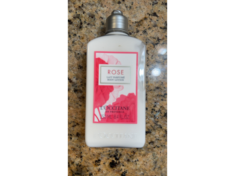 L'Occitane Body Lotion, Rose, 8.4 fl oz/250 mL