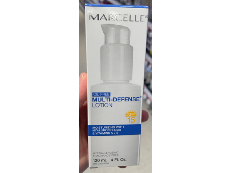 Marcelle Multi - Defense Lotion, SPF 15, 4 fl oz/120 mL