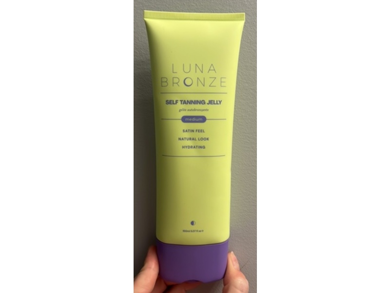 Luna Bronze Self Tanning Jelly, Medium, 5.07 fl oz/150 mL