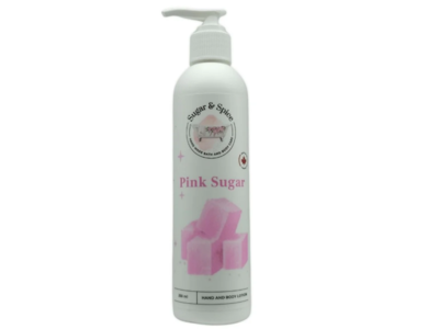 Sugar & Spice Hand And Body Lotion, Pink Sugar, 250 mL