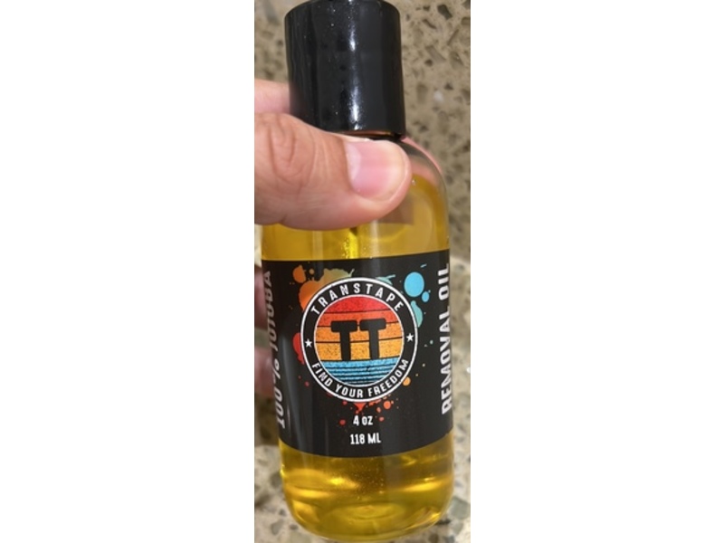 Transtape Removal Oil, Jojoba, 4 oz/118 mL