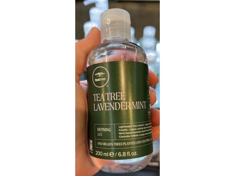 Tea Tree Defining Gel, Lavender Mint, 6.8 fl oz/200 mL