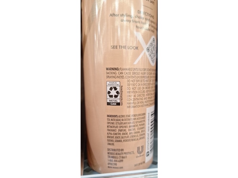 Nexxus Comb Thru Hairspray, Flexible Hold, 10 oz/283 g