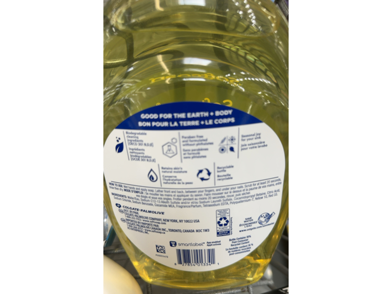 Softsoap Liquid Hand Soap, Meyer Lemon, 50 fl oz/1.47 L