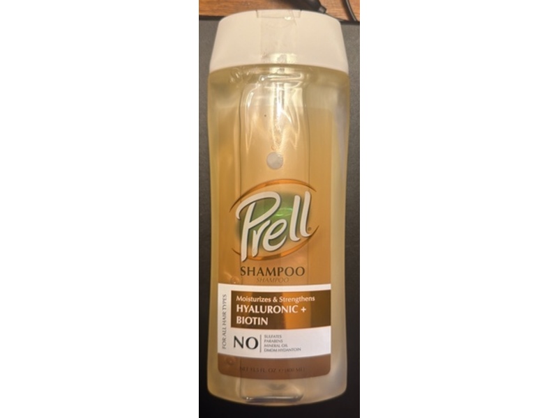 Prell Shampoo, Hyaluronic+Biotin,13.5 fl.oz, Pack Of 3