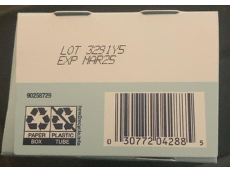 Nervive Pain Relieving Cream, Lidocaine Hcl & Menthol, 3.0 oz/85.1 g