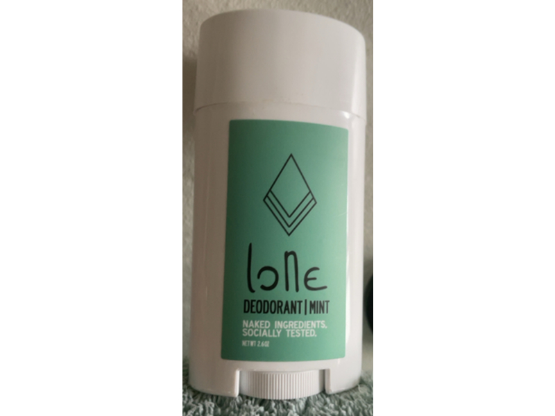 Lone Deodorant, Mint, 2.6 oz
