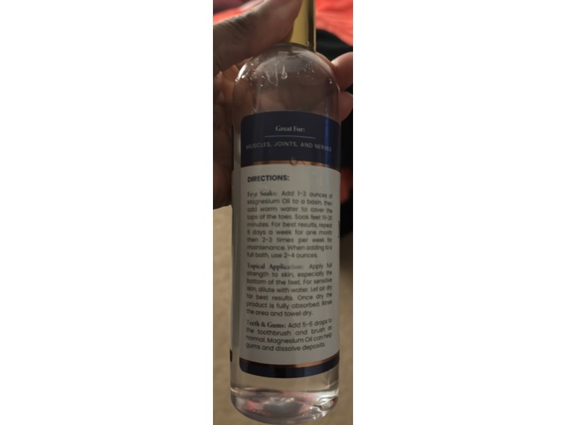 Health & Wisdom Topical Magnesium Oil, 12 fl oz/355 mL