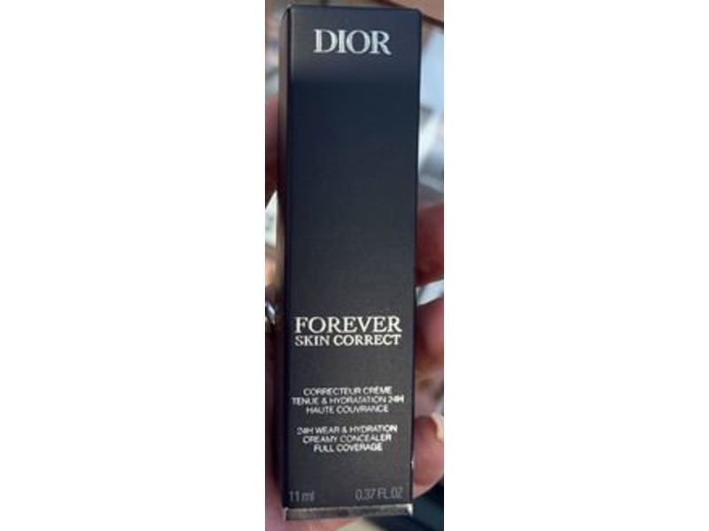 Dior Forever Skin Correct Concealer, 2 CR Cool Rosy, 0.37 fl oz/11 mL