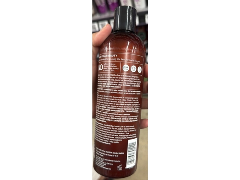 Hask Invigorating Shampoo, Tea Trea Oil, 12 fl oz/355 mL