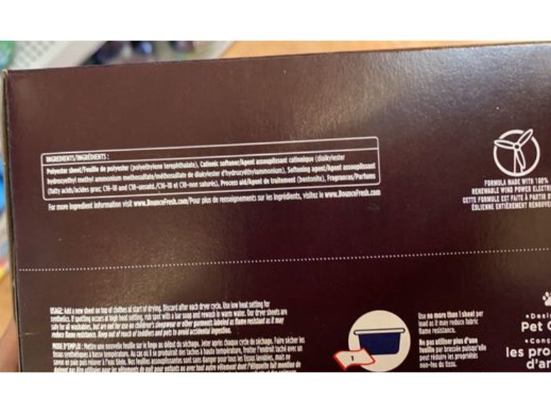 Bounce Pet Hair & Lint Guard Mega Sheet, Fresh Scent, 90 Counts