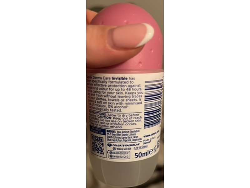 Sanex Derma Care 48H Invisible Anti-Perspirant, 50 mL