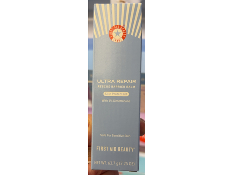 First Aid Beauty Ultra Repair Rescue Barrier Balm, Dimethicone, 2.25 oz/63.7 g