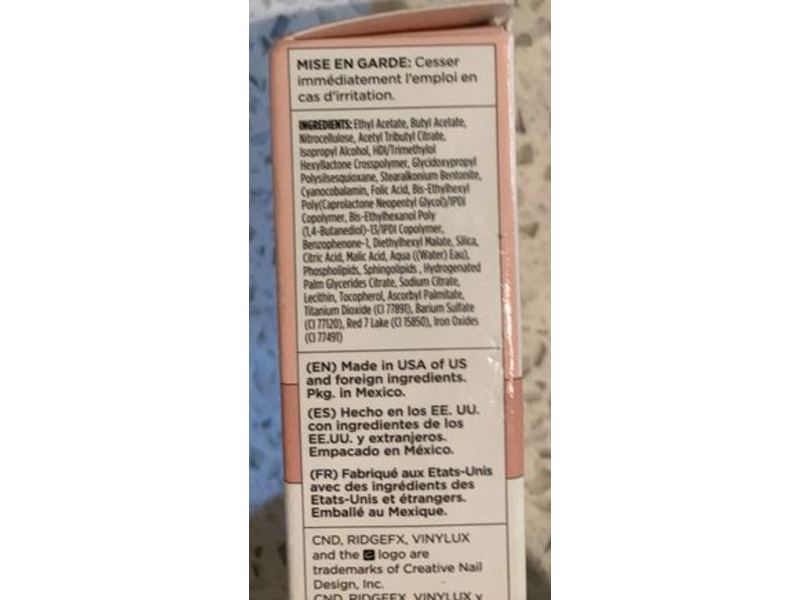 CND Ridge Fx Nail Surface Enhancer, 0.5 fl oz/15 mL