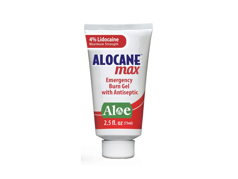 Alcone Max Emergency Burn Gel, 4% Lidocaine, 2.5 fl oz/75 mL