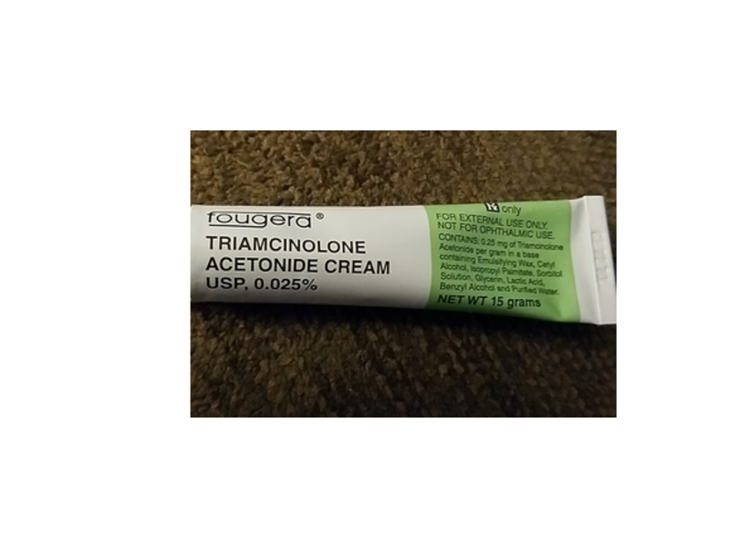 Triamcinolone Acetonide Cream USP, 0.025%, 15 g, Fougera (RX)