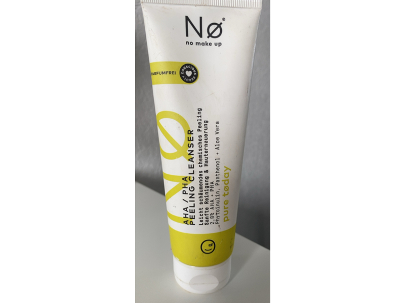 No Make Up AHA/PHA Peeling Cleanser, 4.23 fl oz/125 mL