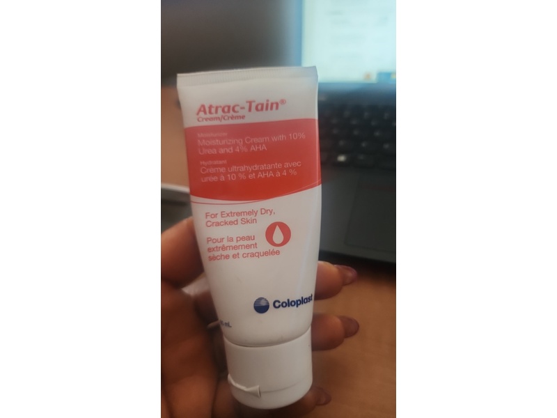 Coloplast Atrac-Tain Superior Moisturizing Cream, 10% Urea & 4% Aha, 2 oz/57 g