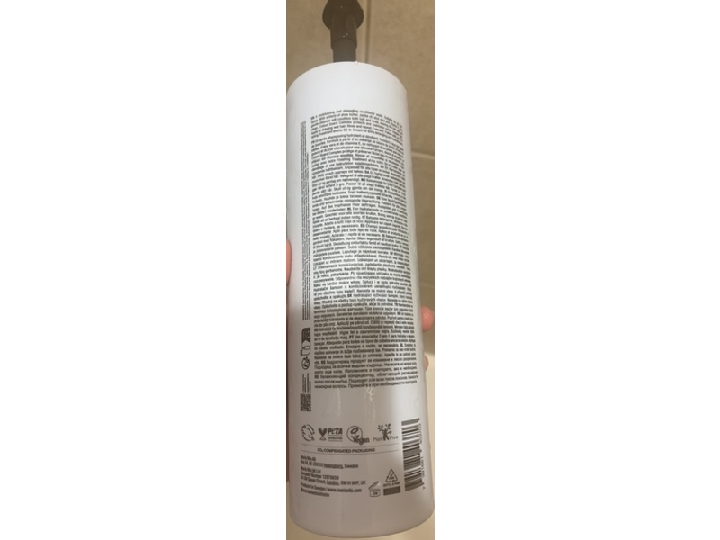 Maria Nila Coils & Curls Co-Wash, Shea Butter, Jojoba Oil & Vitamin E, 33.8 fl oz/1000 mL