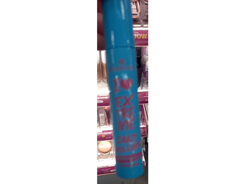 Essence I Love Extreme Crazy Volume Waterproof Mascara, Black, 0.40 fl oz/12 mL