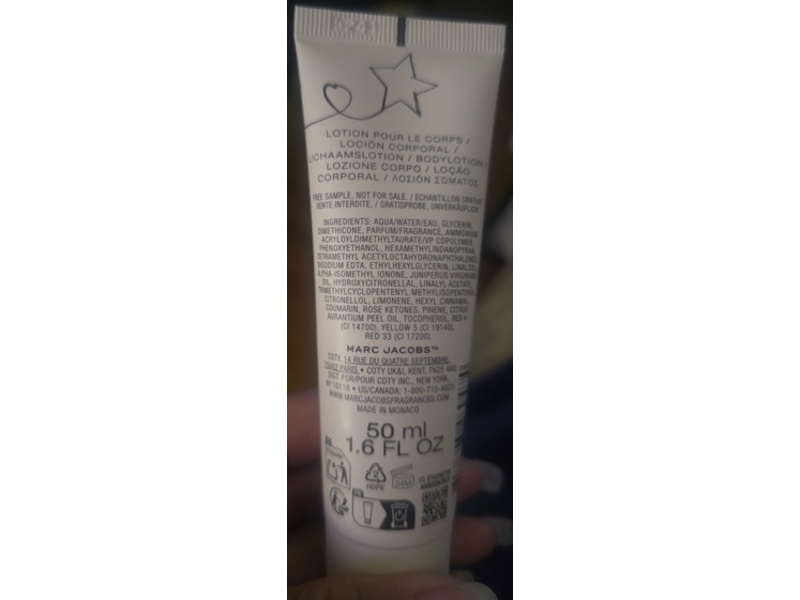 Marc Jacobs Perfect Body Lotion, 1.6 fl oz/50 mL