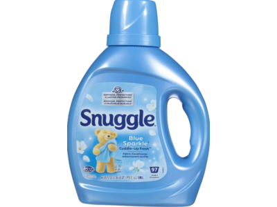Snuggle Fabric Conditioner, Blue Sparkle, 97 Loads, 66 fl oz/1.95 L