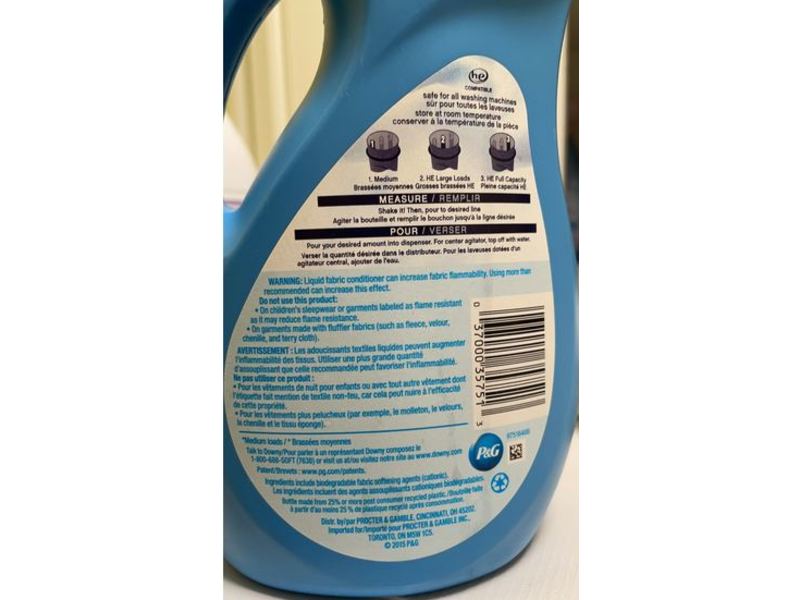 Ultra Downy Fabric Protect Conditioner, April Fresh, 40 Loads, 34 fl oz/1.02 L