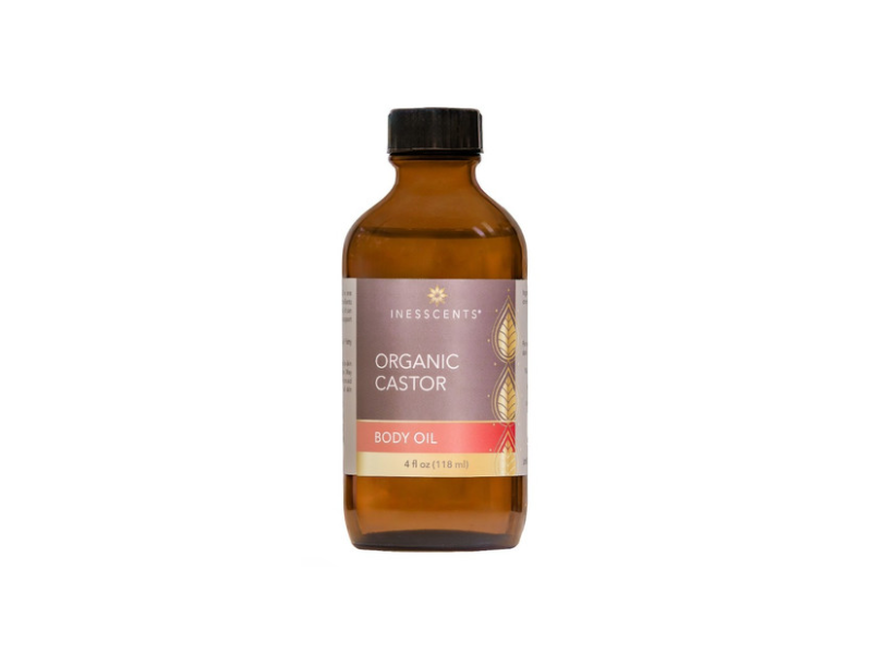 Inesscents Organic Castor Body Oil, 4 fl oz/118 mL
