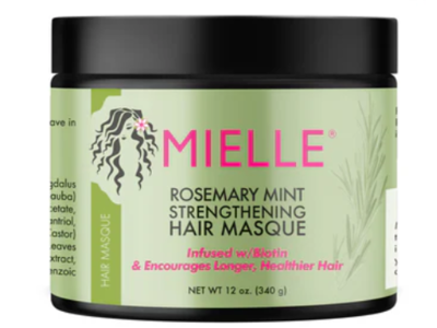 Mielle Rosemary Mint Strengthening Hair Masque, 12 oz/340 mL