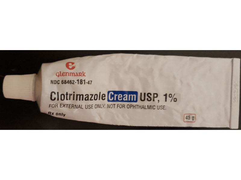 Clotrimazole Cream USP 1%, 45 g Glenmark (RX)
