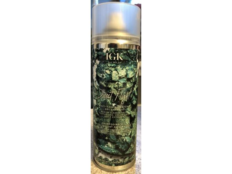 Igk Multi-Tasking Matcha Dry Shampoo, Direct Flight, 6.3 fl oz/307 mL