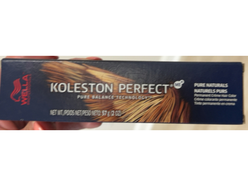 Wella Koleston Permanent Cream Hair Color, 7/03- Beige Blonde, 2 oz/57 g